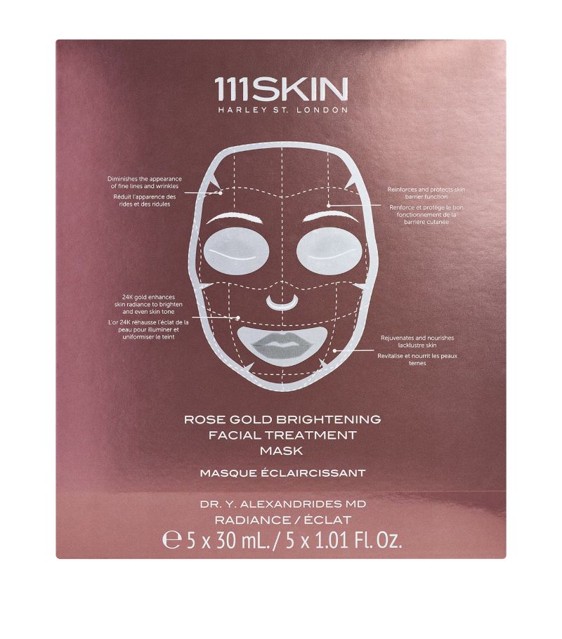 111Skin 111Skin Rose Gold Brightening Facial Treatment Mask (5 X 30Ml)