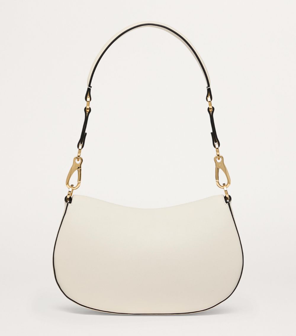 VALENTINO GARAVANI Valentino Garavani Small Leather Ohval Shoulder Bag