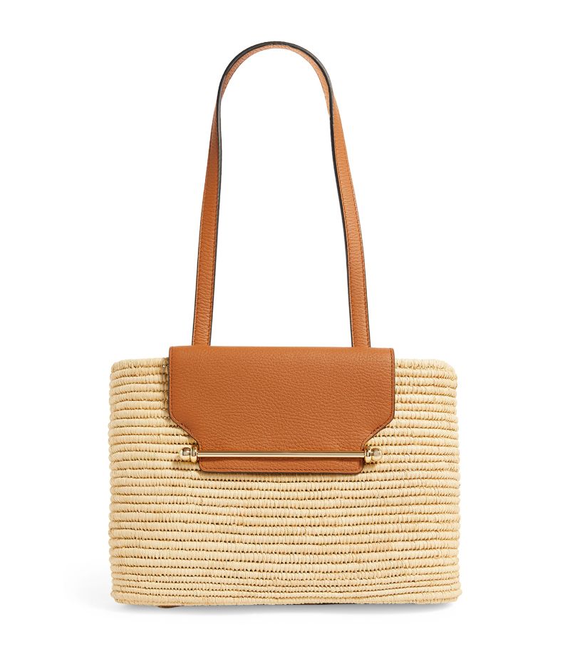 Strathberry Strathberry Raffia Basket Tote Bag