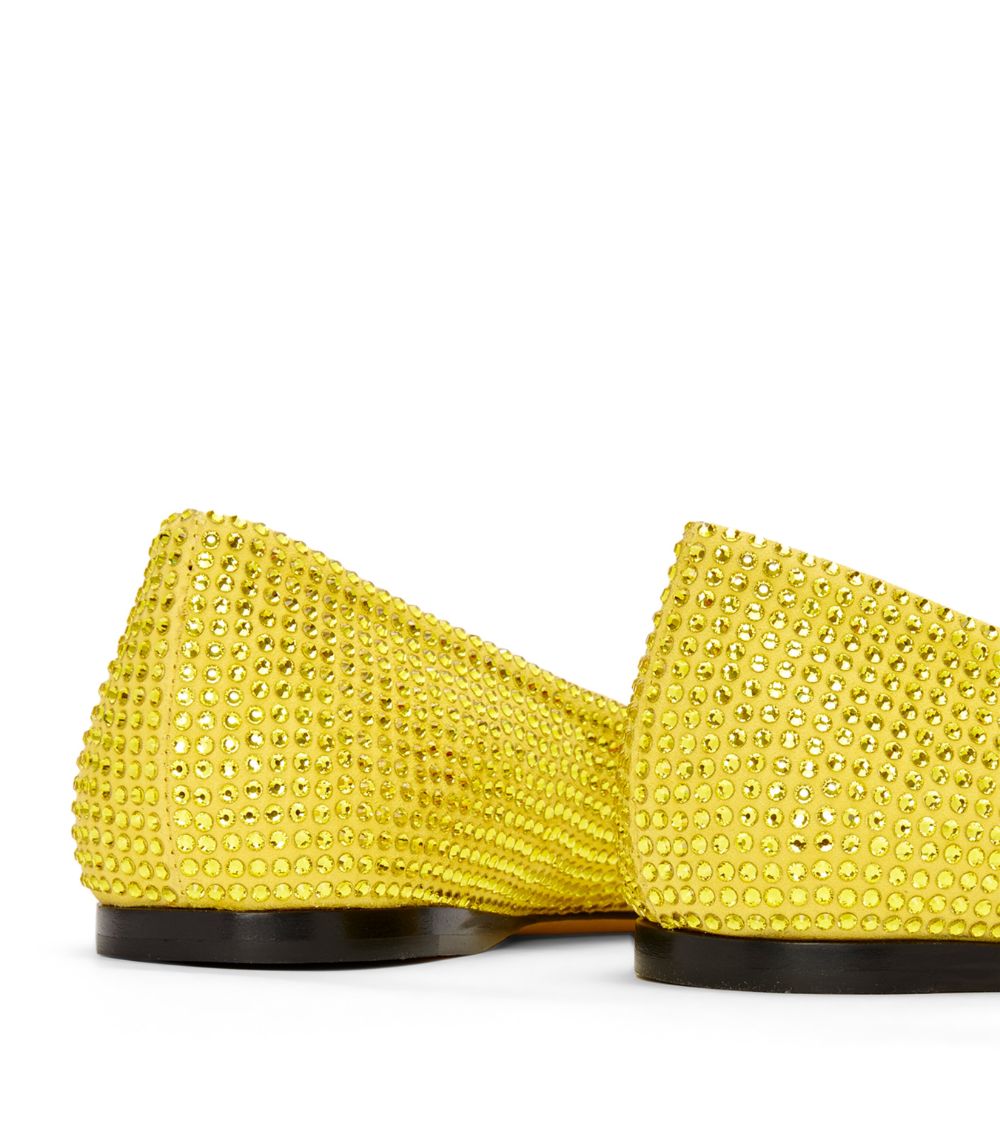 Loewe Loewe Toy Strass Ballerina Flats