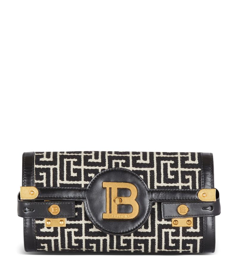 Balmain Balmain Monogram B-Buzz 23 Clutch Bag