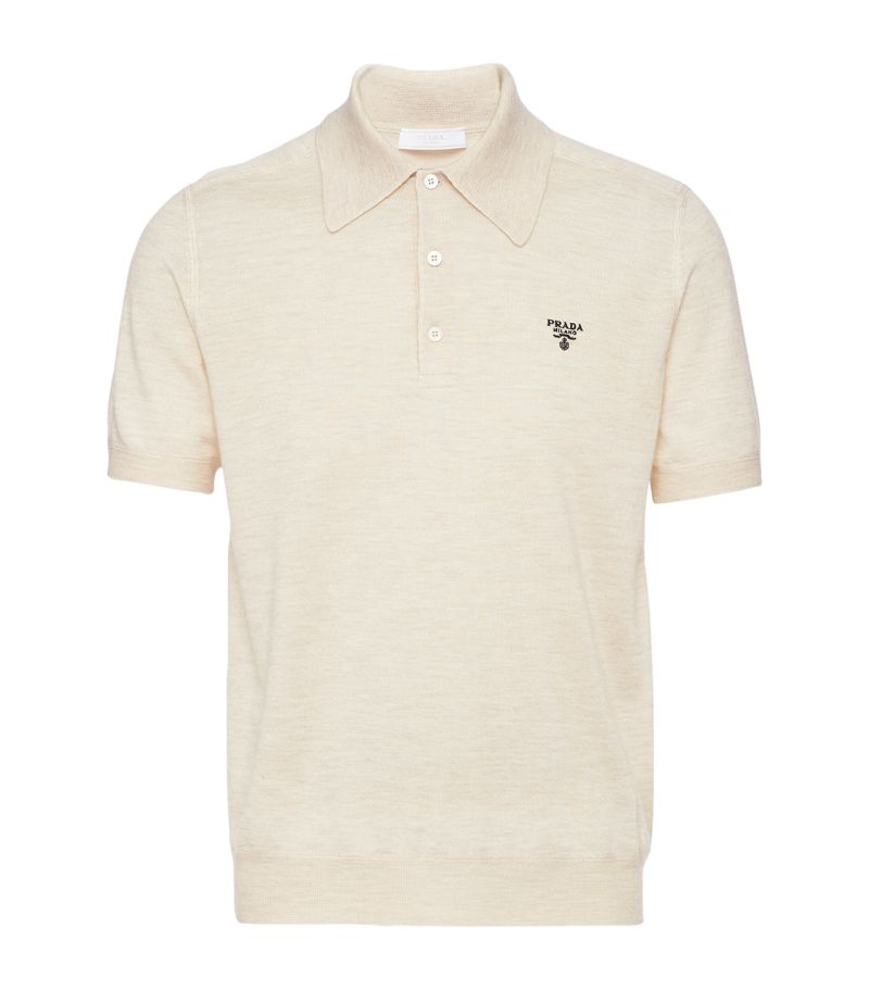 Prada Prada Cashmere Polo Shirt