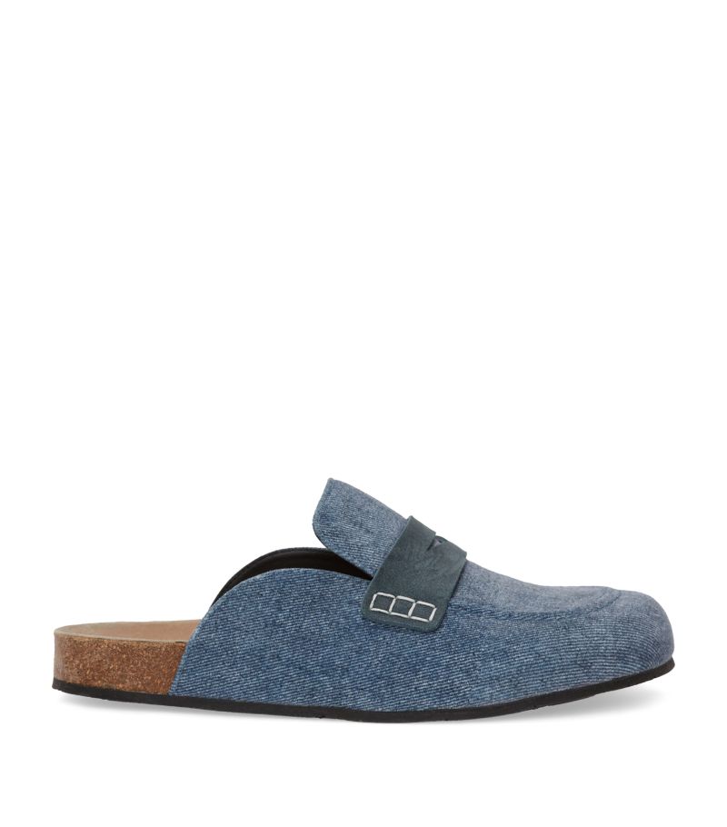 Jw Anderson Jw Anderson Denim Loafer Mules