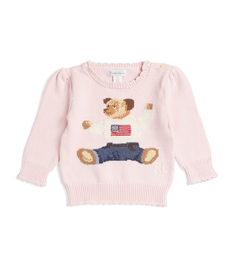 Polo Ralph Lauren Polo Ralph Lauren Kids Cotton Polo Bear Sweater (3-24 Months)