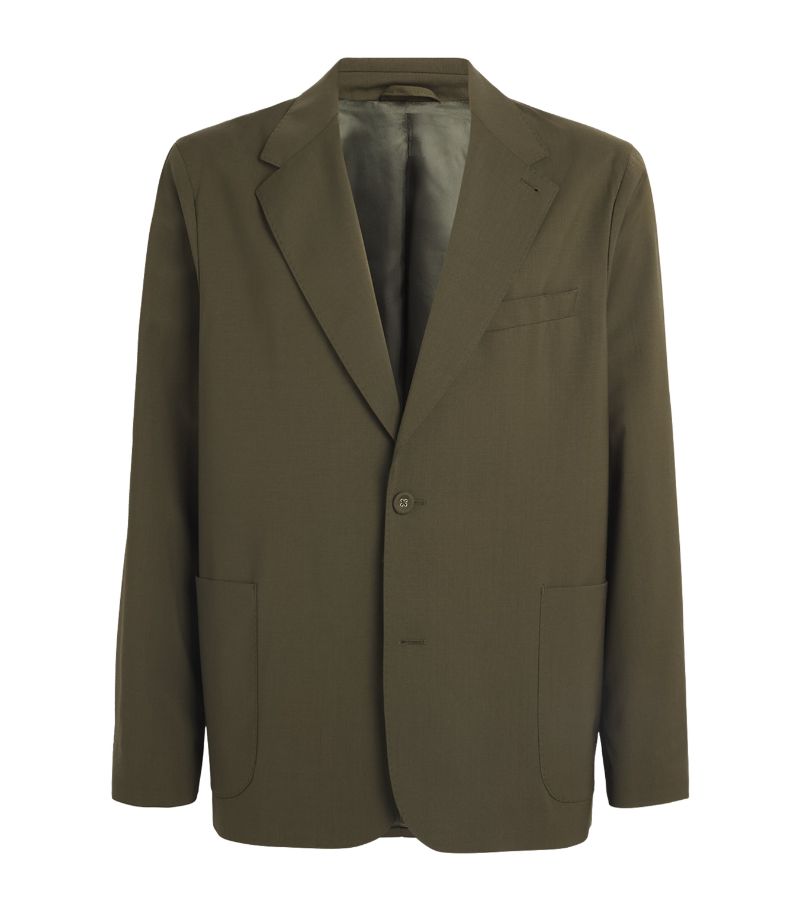  Officine Generale Virgin Wool Keanu Blazer