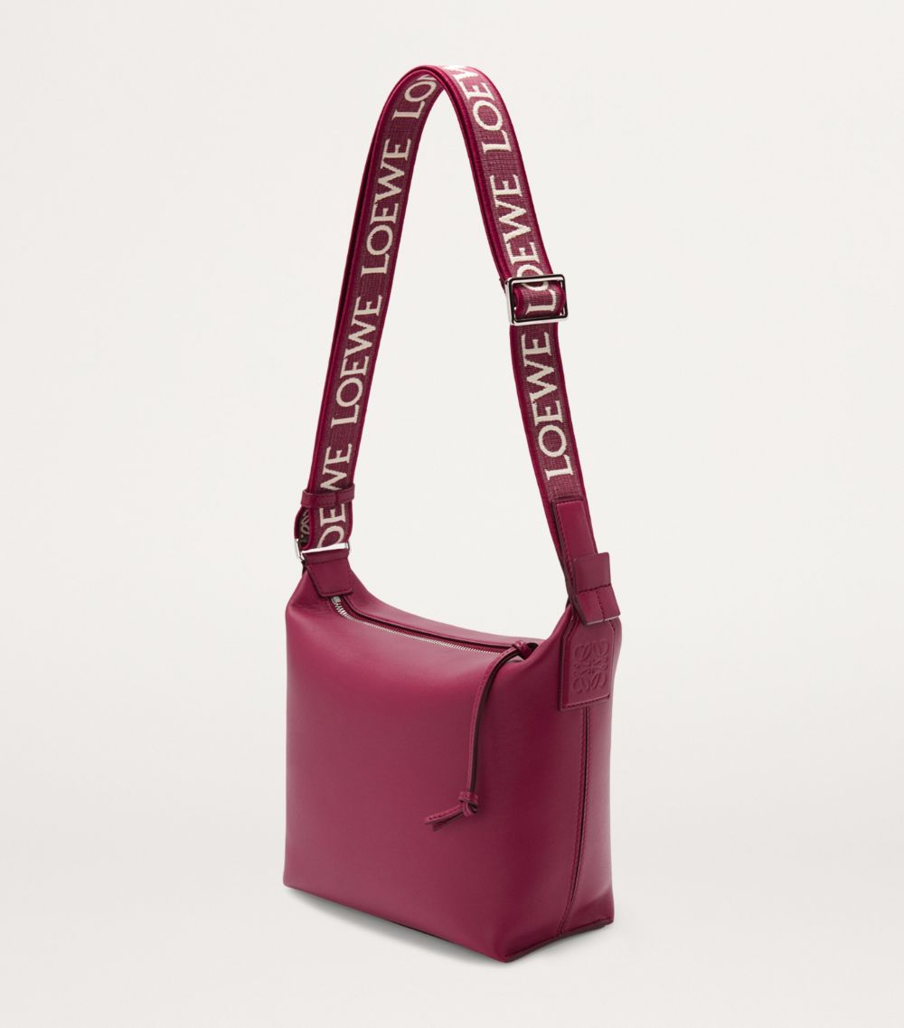 Loewe Loewe Leather Cubi Shoulder Bag