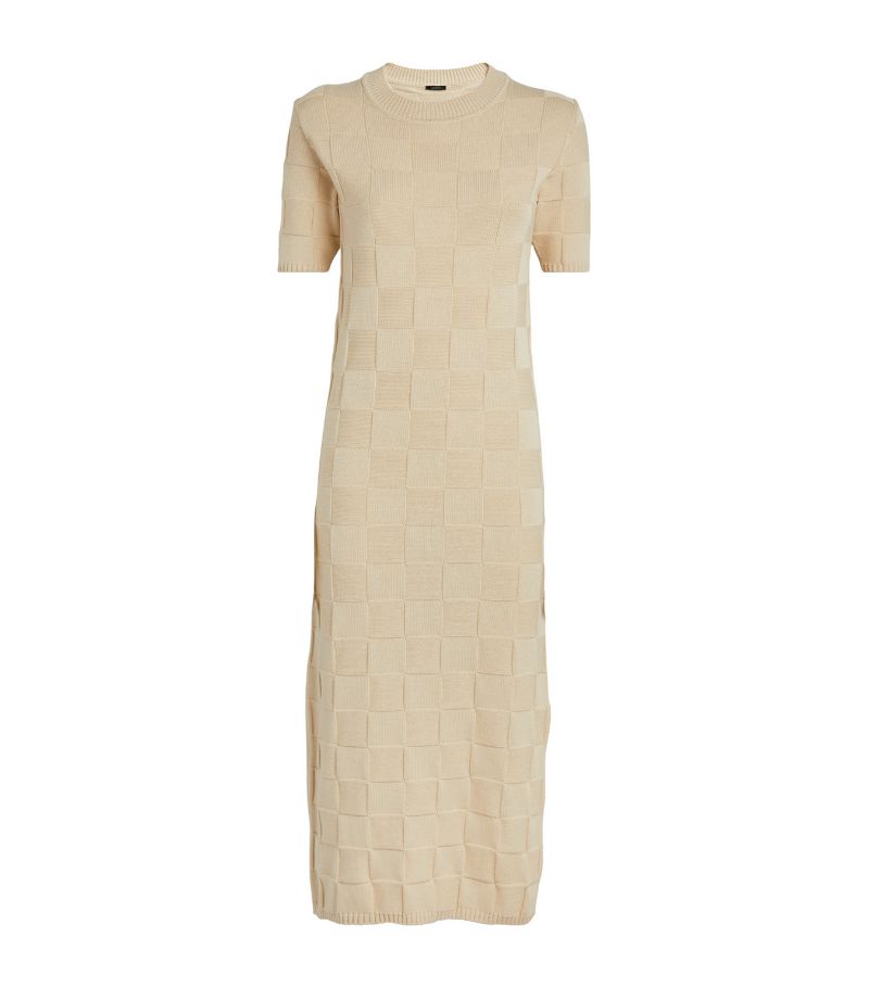 Joseph Joseph Vichy Textured Knitted Dress