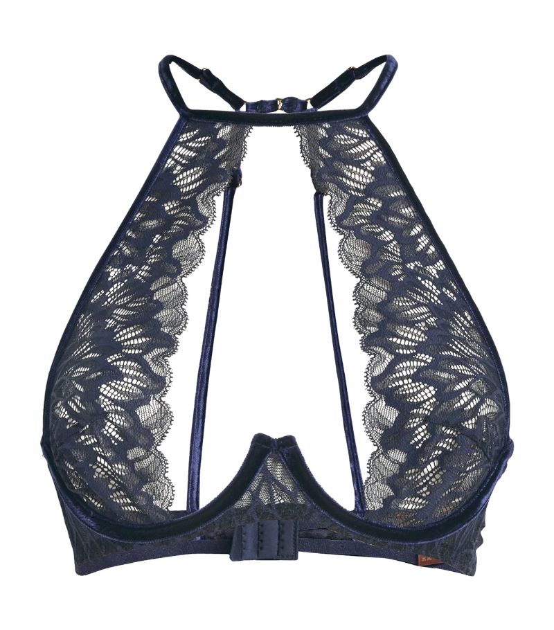 Coco De Mer Coco De Mer High-Neck Azzura Bra