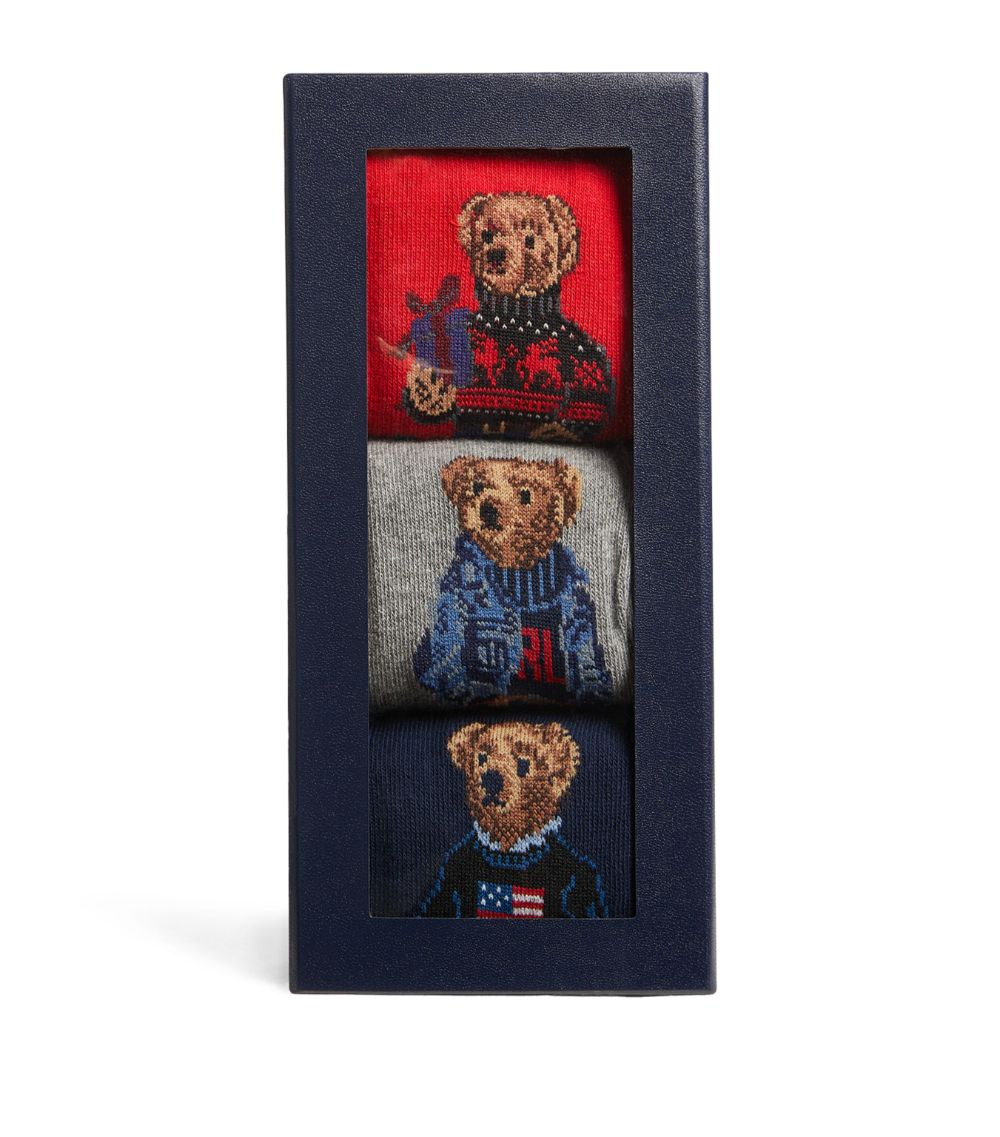 Polo Ralph Lauren Polo Ralph Lauren Polo Bear Socks (Pack of 3)