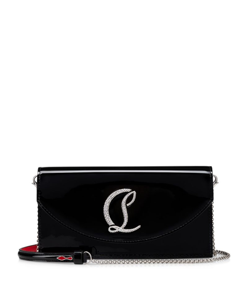 Christian Louboutin Christian Louboutin Loubi54 Patent Leather Clutch Bag