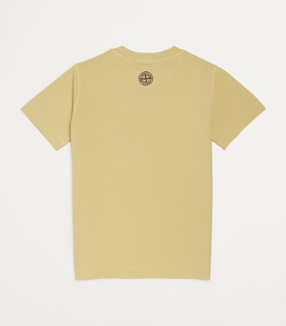 Stone Island Junior Stone Island Junior Logo Print T-Shirt (4-14 Years)