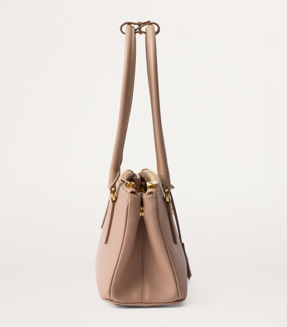 Prada Prada Mini Saffiano Leather Galleria Top-Handle Bag