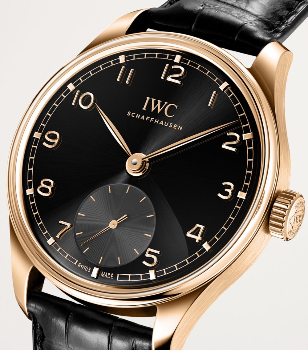 Iwc Schaffhausen Iwc Schaffhausen Rose Gold Portugieser Automatic Watch 40Mm