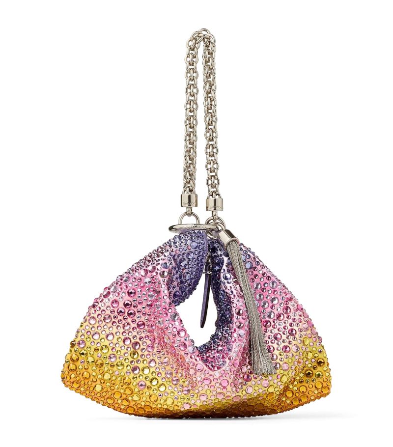 Jimmy Choo Jimmy Choo Crystal-Embellished Callie Clutch Bag