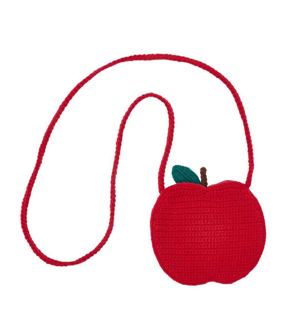 Miki House Miki House Knitted Apple Cross-Body Bag