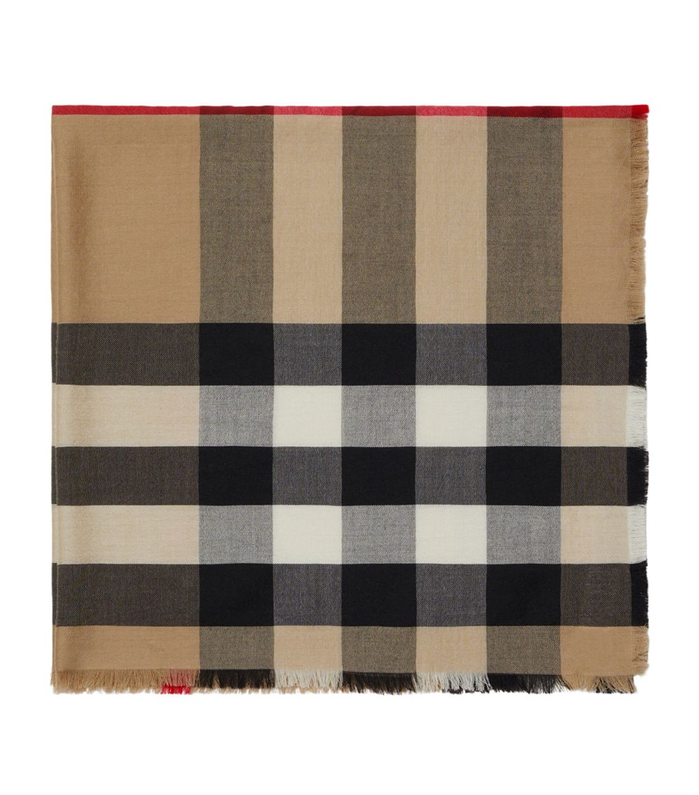 Burberry Burberry Cashmere Check Scarf