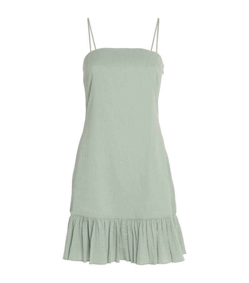  Claudie Pierlot Ruffle-Trim Mini Dress