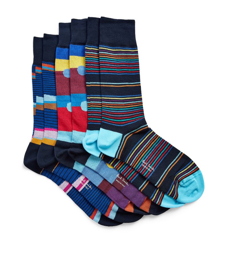 Paul Smith Paul Smith Signature Socks (Pack Of 3)