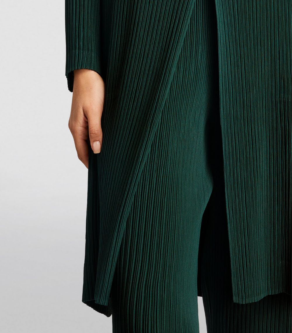 Issey Miyake Issey Miyake Hatching Pleats Coat