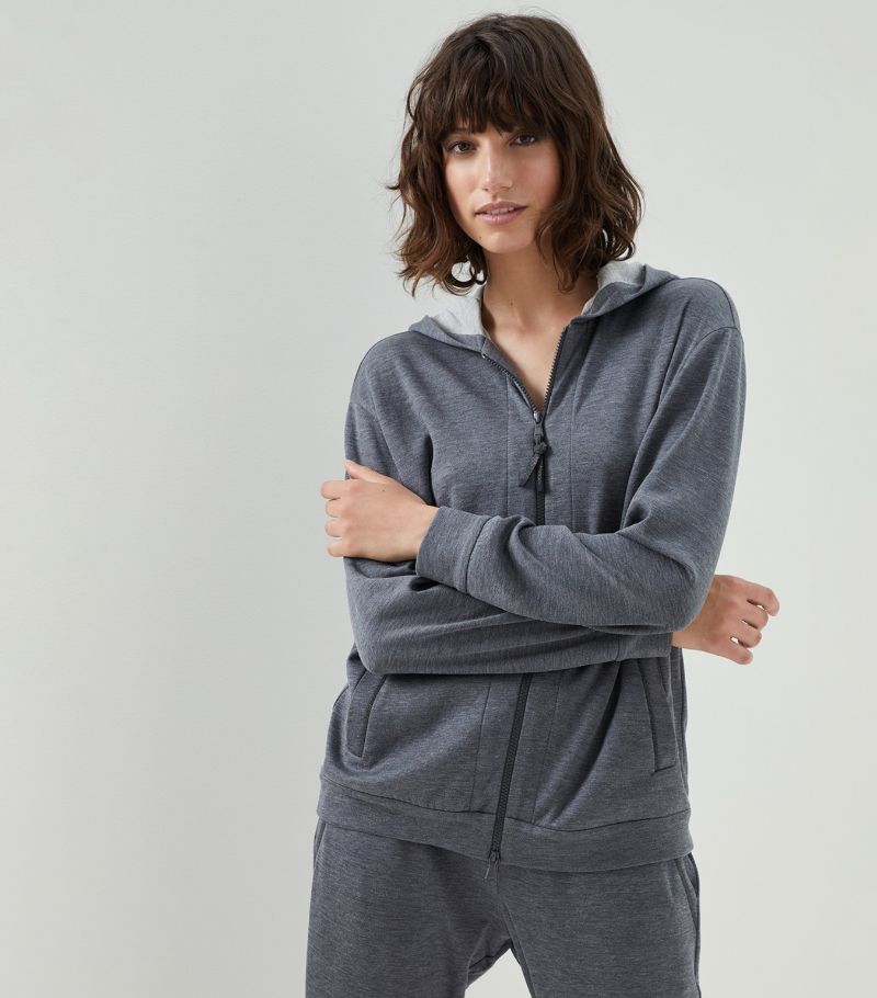 Brunello Cucinelli Brunello Cucinelli Silk-Blend Hoodie