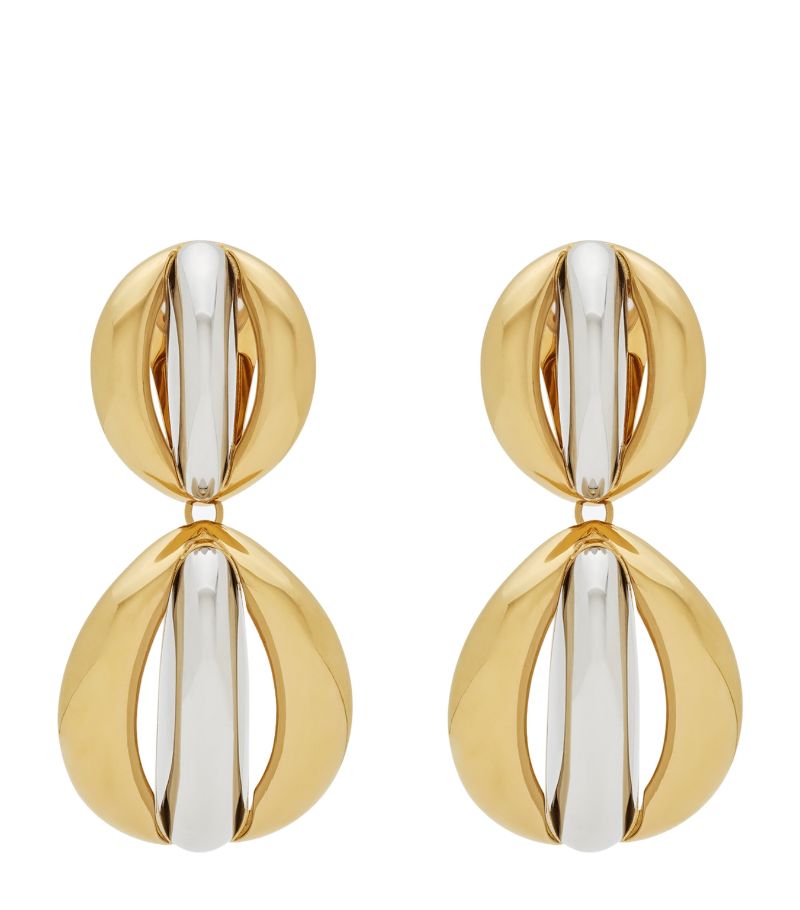 Saint Laurent Saint Laurent Mandarin Pendant Clip-On Earrings