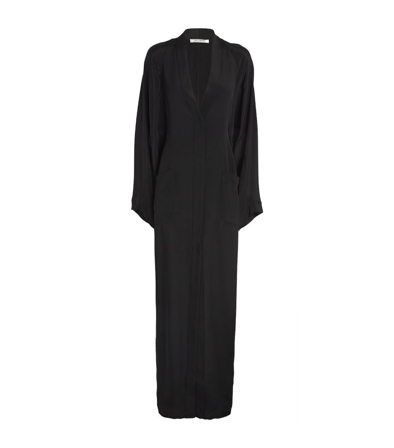 Max Mara Max Mara Silk Crepe Maxi Dress