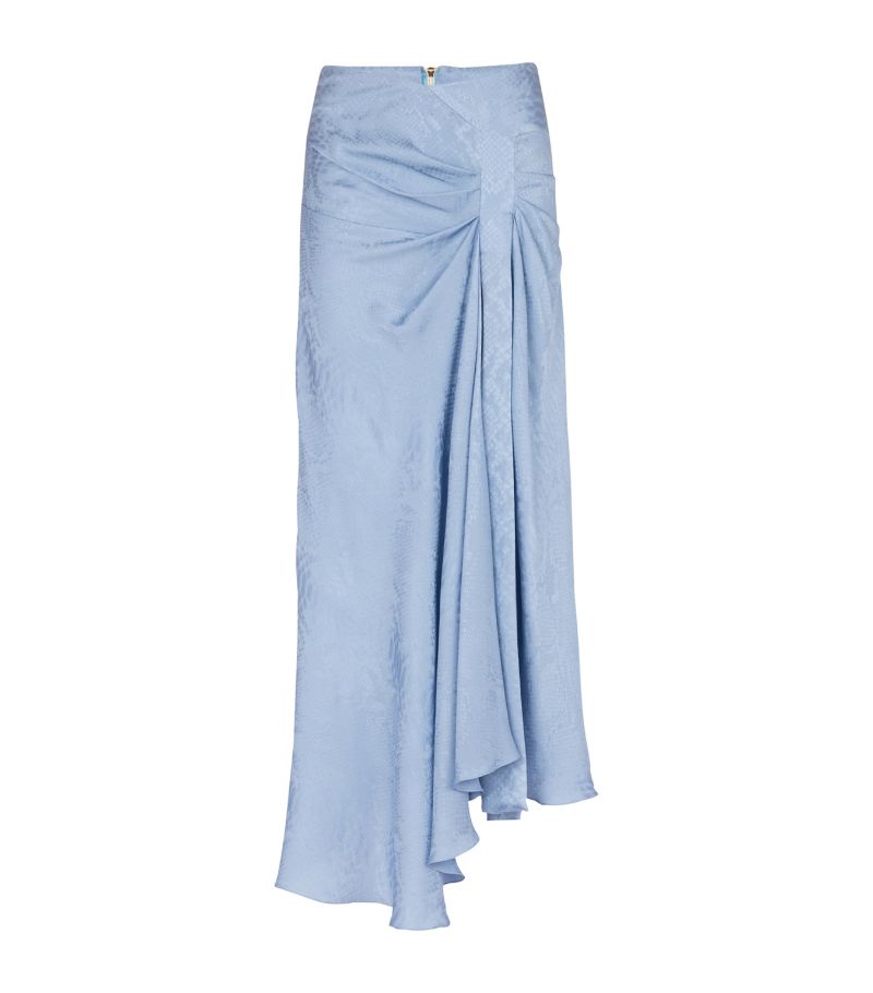 Balmain Balmain Ruched Maxi Skirt