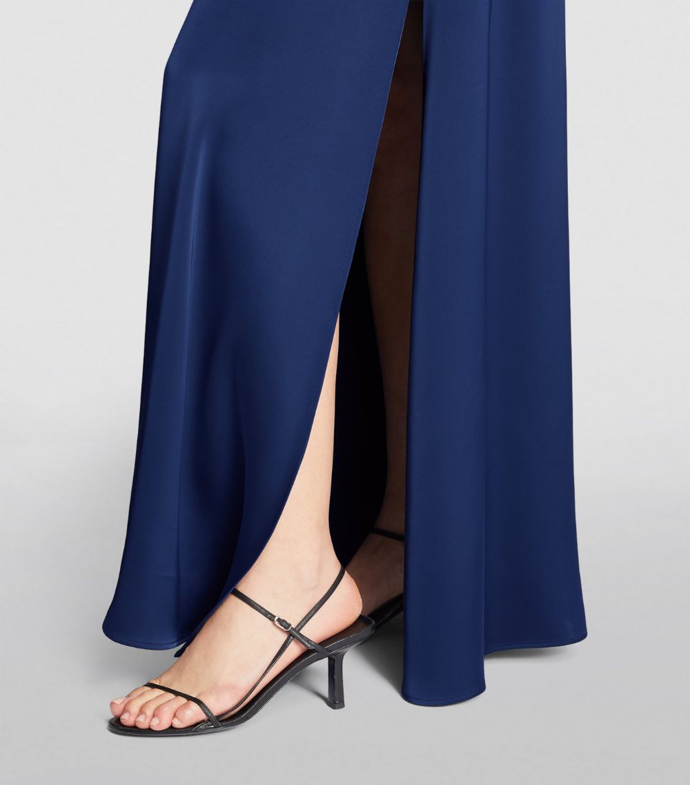 Max & Co. Max & Co. Satin Maxi Dress