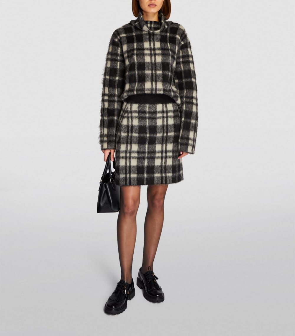 Polo Ralph Lauren Polo Ralph Lauren Knitted Check Mini Skirt