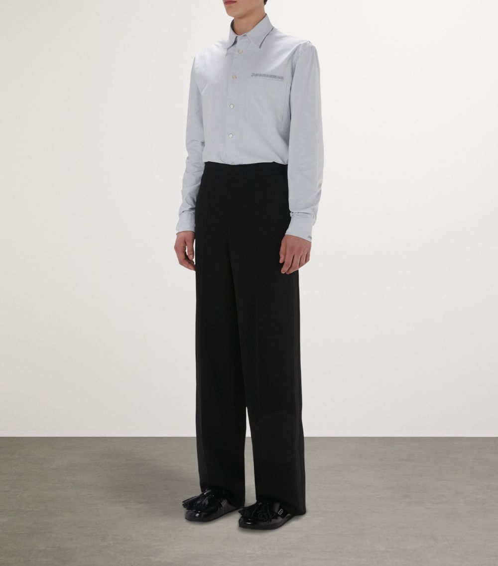 Jw Anderson Jw Anderson Wool Wide-Leg Trousers