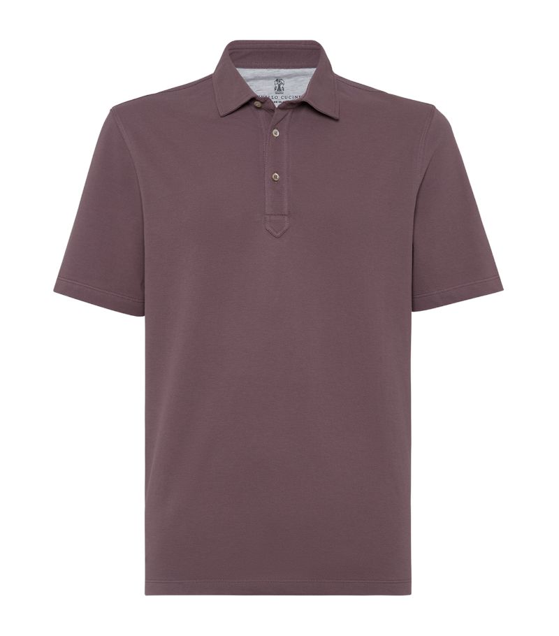 Brunello Cucinelli Brunello Cucinelli Cotton Polo Shirt