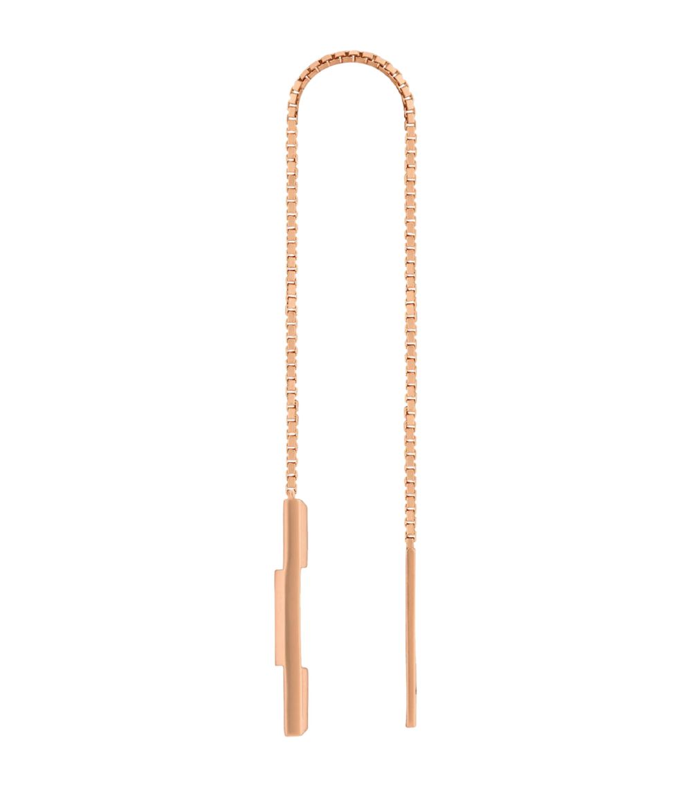 Gucci Gucci Rose Gold Link To Love Earrings