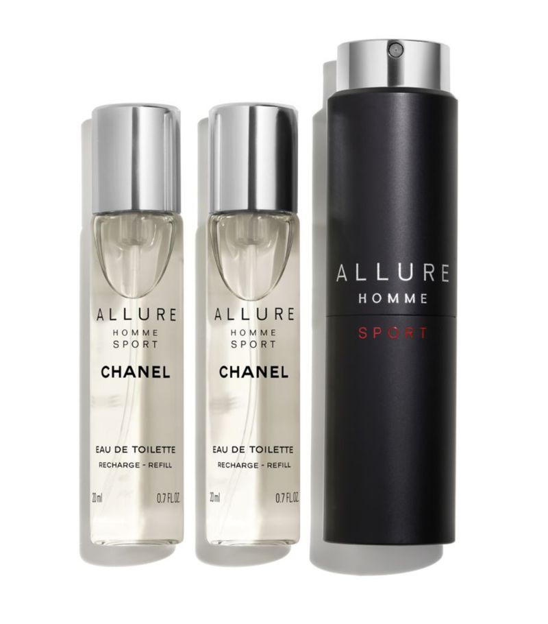 Chanel Chanel (Allure Homme Sport) Eau De Toilette Refillable Travel Spray (3 X 20Ml)