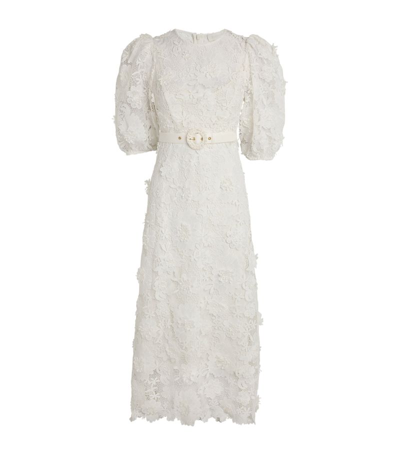 Zimmermann Zimmermann Lace Floral Halliday Dress