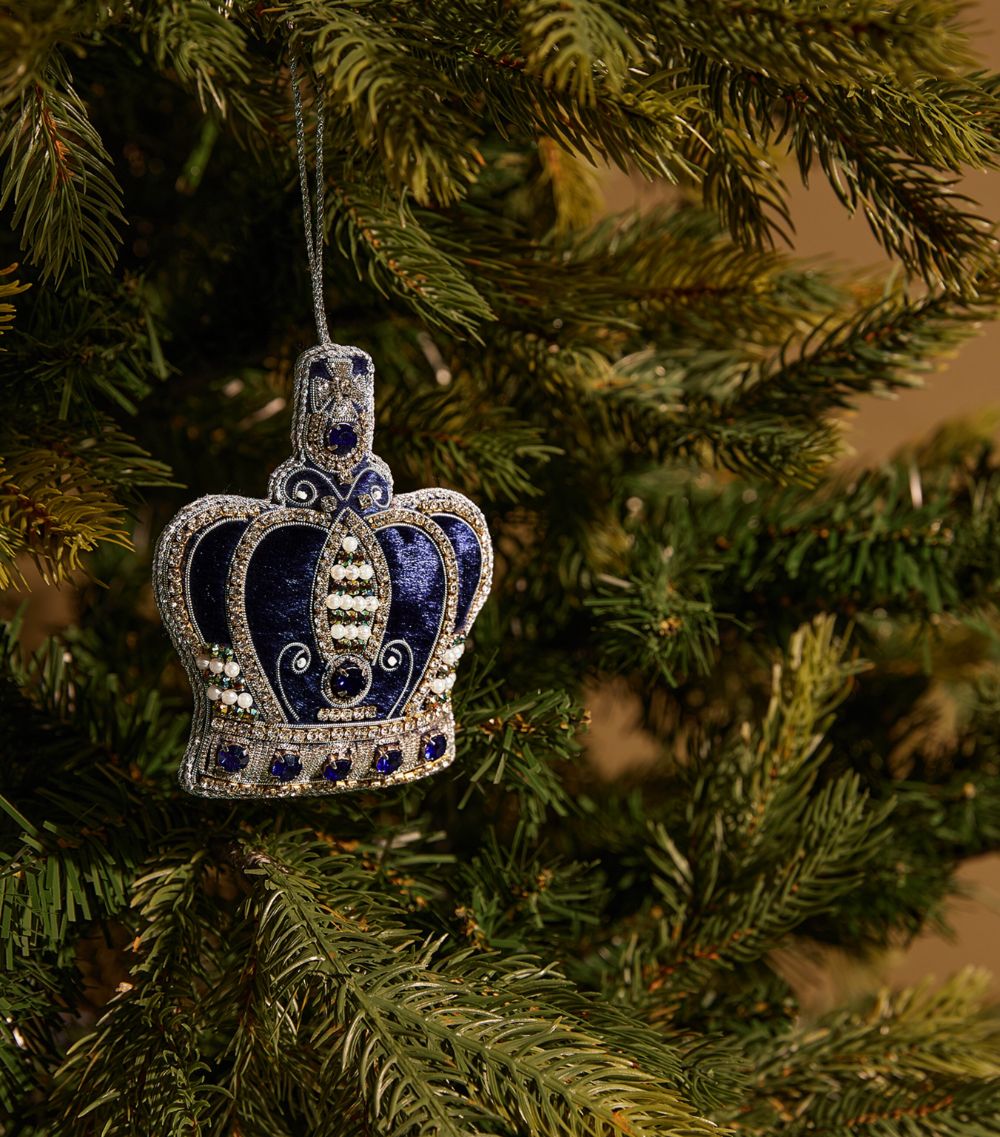 Tinker Tailor Tinker Tailor Beaded Crown Tree Decoration