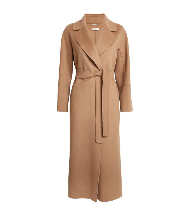 Max Mara Max Mara Virgin Wool Belted Coat