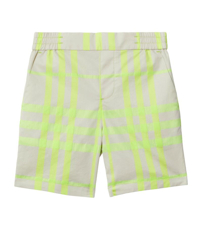 Burberry Burberry Kids Check Swim Shorts (3-14 Years)