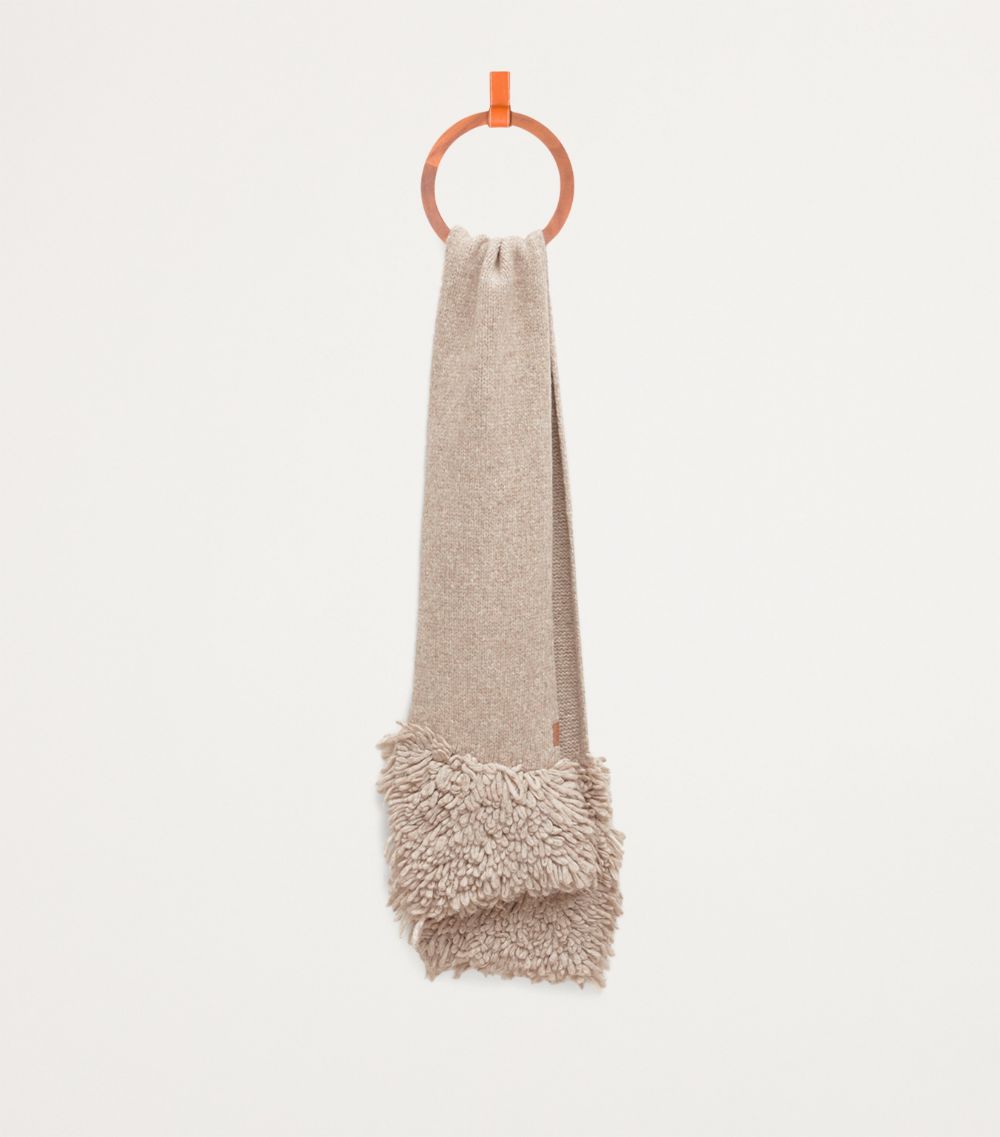 Loewe Loewe Alpaca-Wool Tassel Scarf