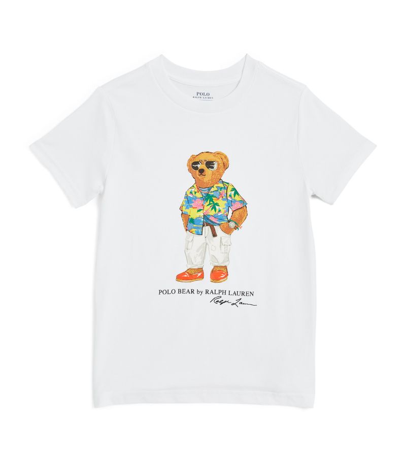 Ralph Lauren Kids Ralph Lauren Kids Cotton Polo Bear T-Shirt (6-14 Years)