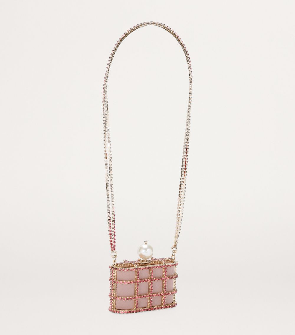 Rosantica Rosantica Mini Crystal-Embellished Holli Cross-Body Bag