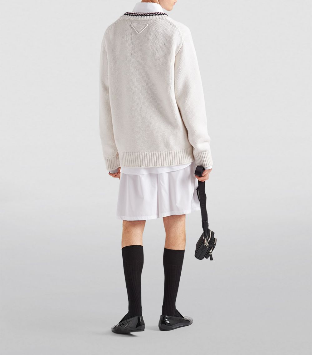 Prada Prada Cashmere Oversized Sweater