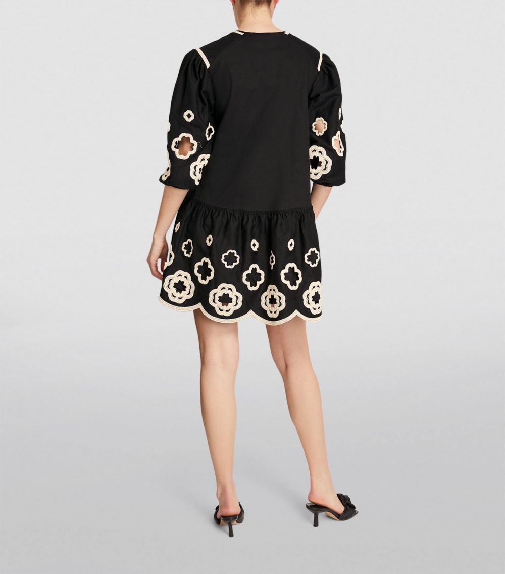  Maje Embroidered Tunic Dress