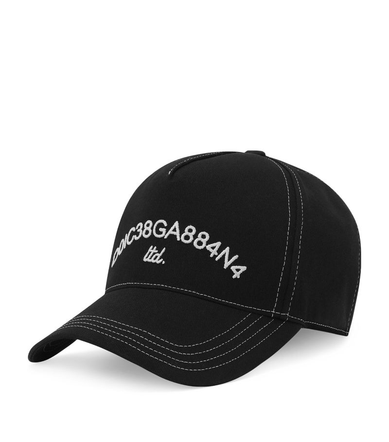 Dolce & Gabbana Dolce & Gabbana Embroidered Logo Baseball Cap