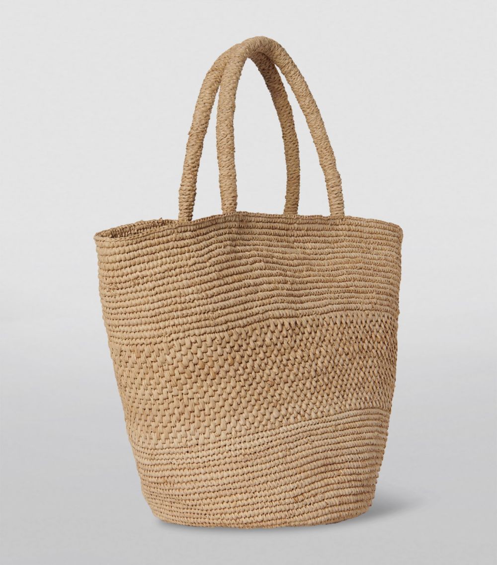 The Row The Row Raffia Emilie Tote Bag