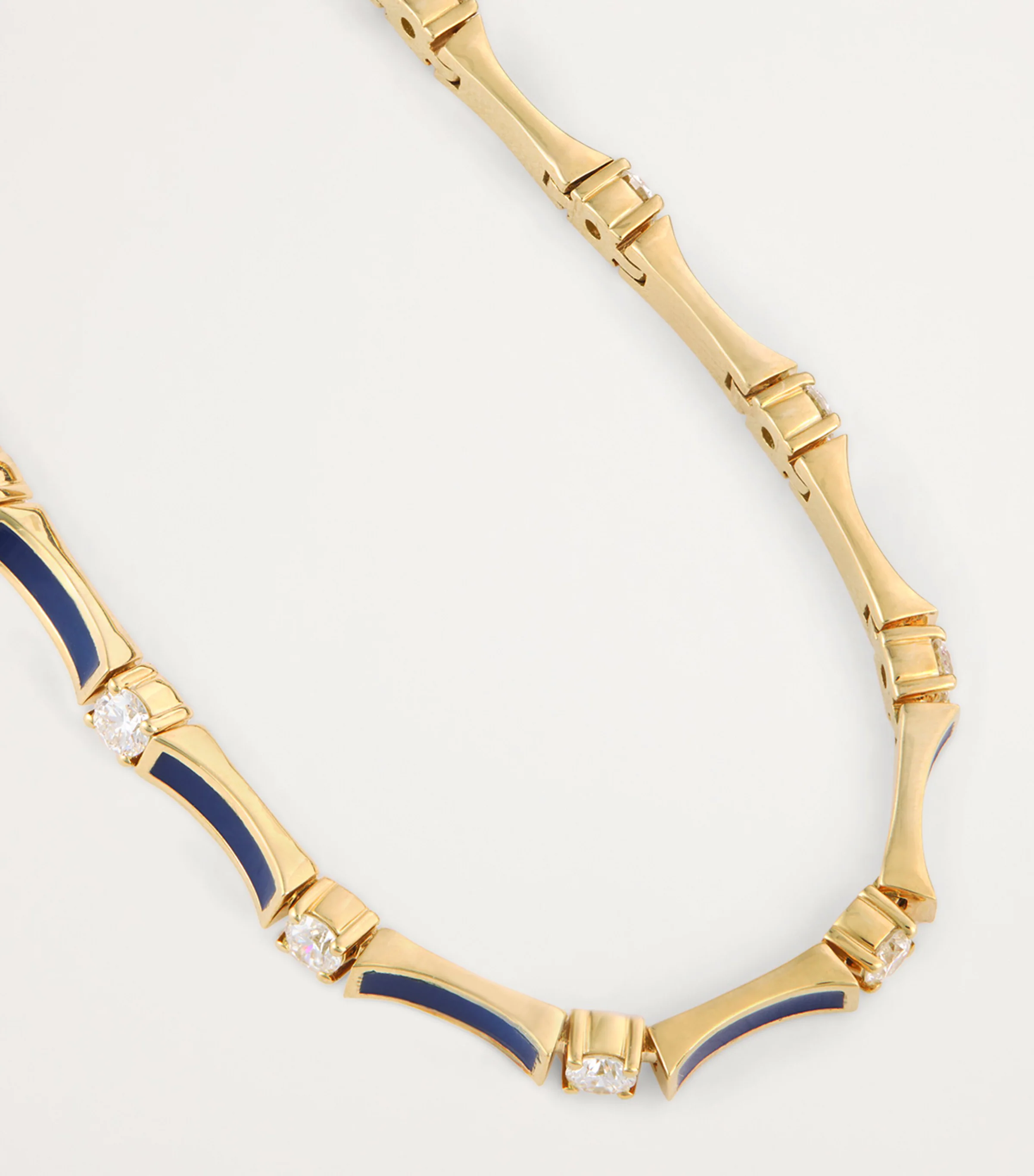 Melissa Kaye Melissa Kaye Yellow Gold and Diamond Honey Linked Bracelet