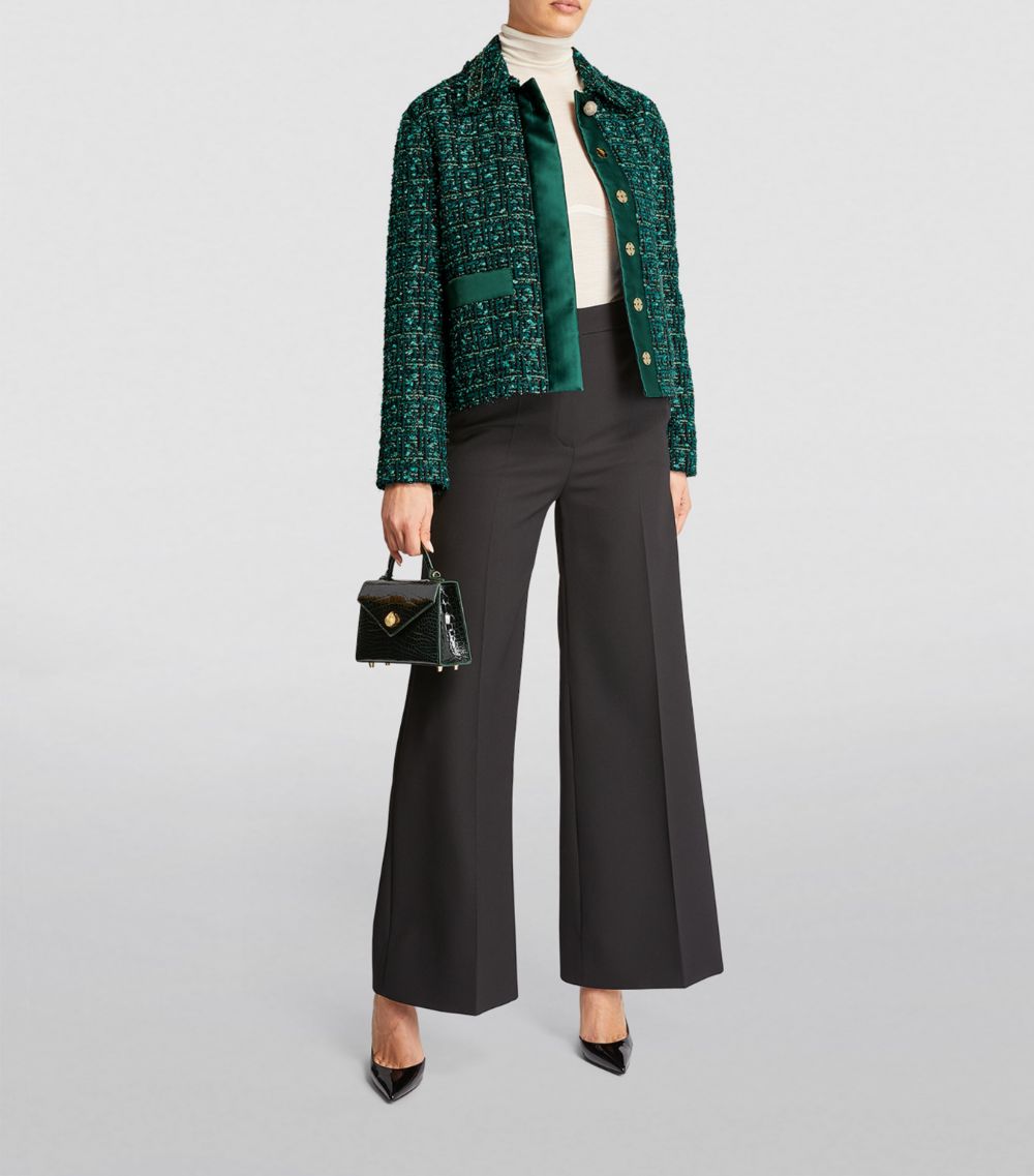 St. John St. John Tweed Cropped Jacket