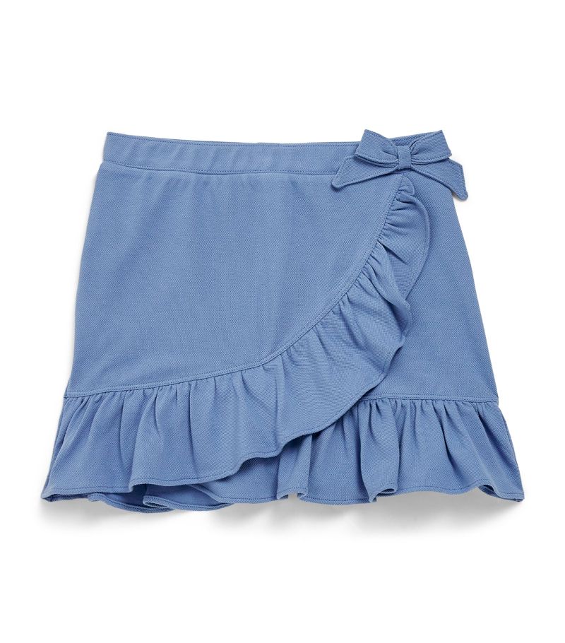 Ralph Lauren Kids Ralph Lauren Kids Stretch-Cotton Ruffle Skirt (7-14 Years)