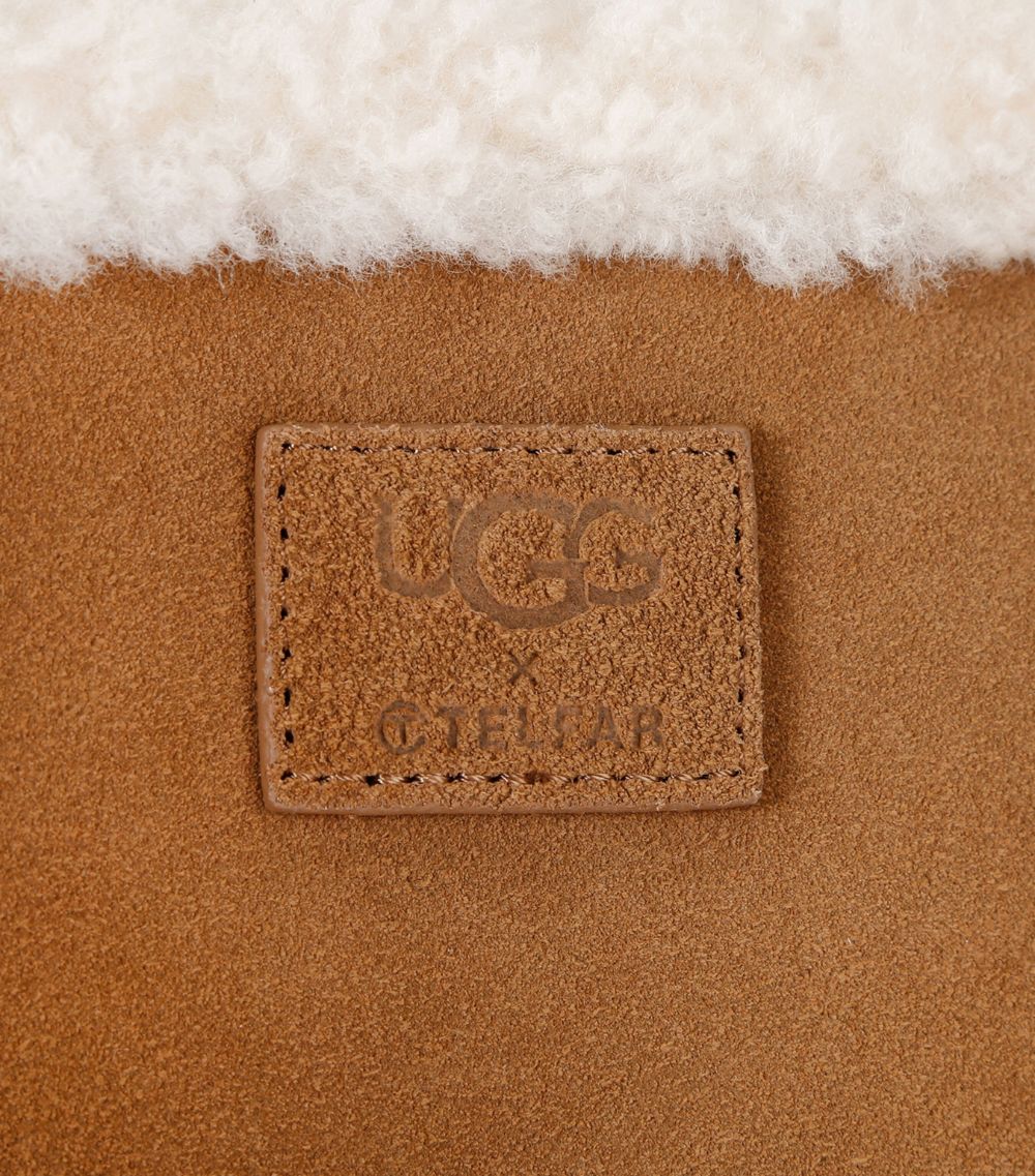 Ugg UGG x Telfar Medium Suede Shopper Bag