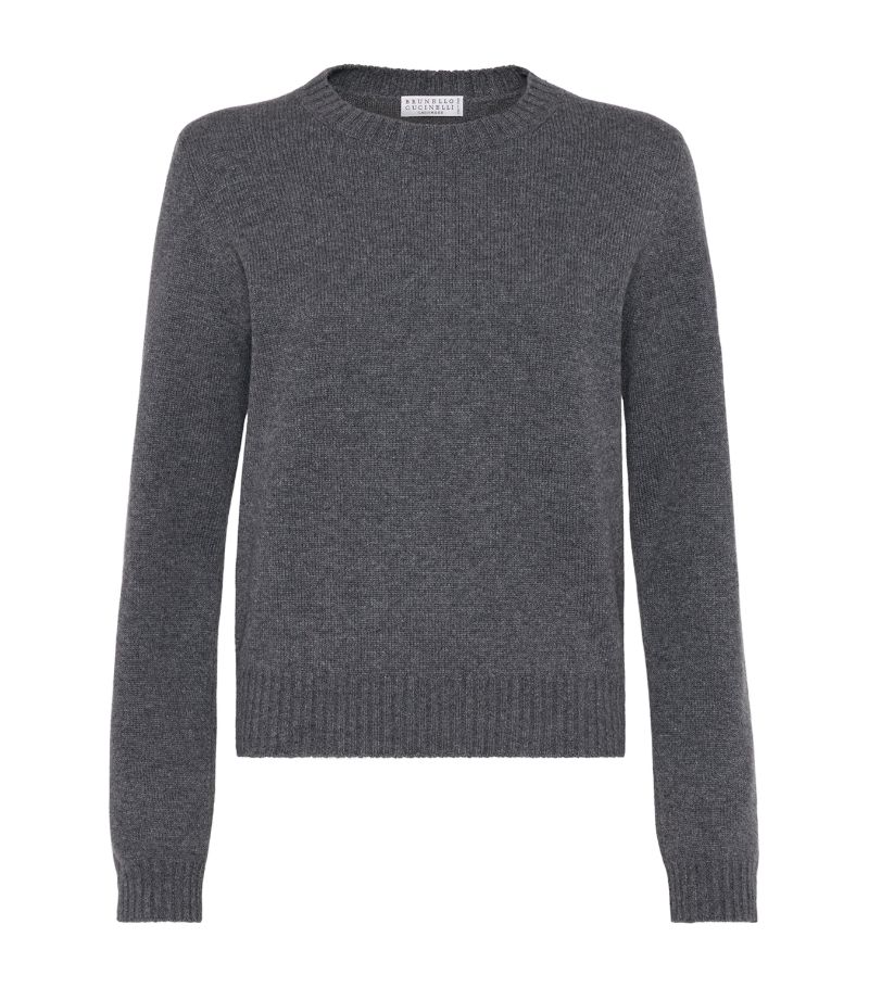 Brunello Cucinelli Brunello Cucinelli Cashmere Monili-Cuff Sweater