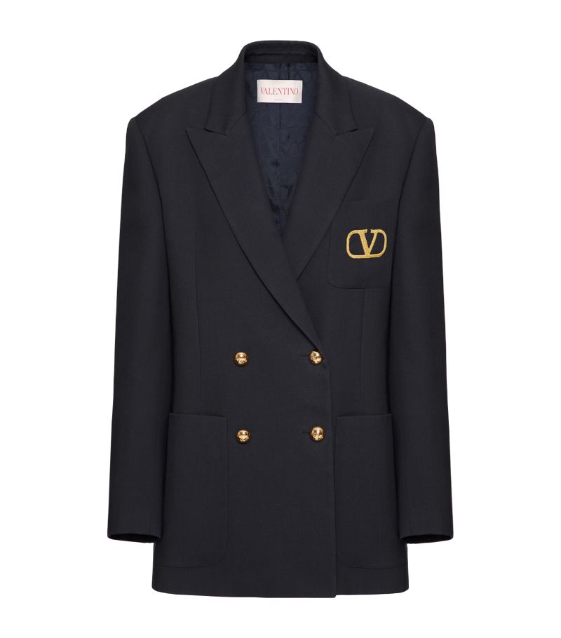 VALENTINO GARAVANI Valentino Garavani Virgin Wool Vlogo Blazer